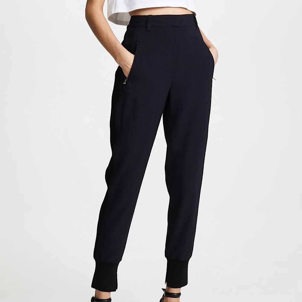 Phillip Lim Pinstripe Jogger Pants